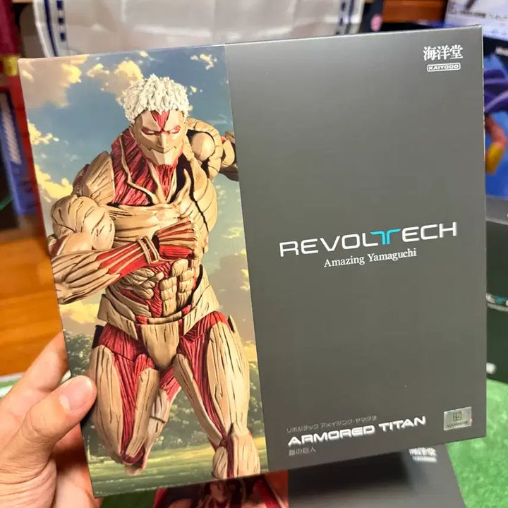 [BUNJANG] Attack on Titan Revoltech 4-Type Bundle Set / 진격의 거인 리볼텍 피규어 4종 일괄 판매합니다.