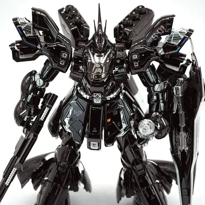 [BUNJANG] MG Sazabi Gloss Black Custom Build / 판매] MG 사자비 유광 블랙 팝니다. 의뢰작입니다.