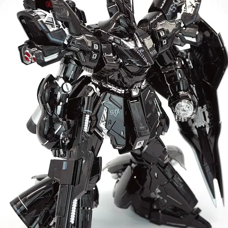 [BUNJANG] MG Sazabi Gloss Black Custom Build / 판매] MG 사자비 유광 블랙 팝니다. 의뢰작입니다.