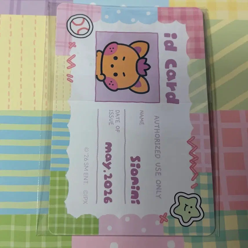 [BUNJANG] NCT WISH Sichen Photocard / 엔시티위시 위시니니 시오니니 플러시 키링 시온 포카
