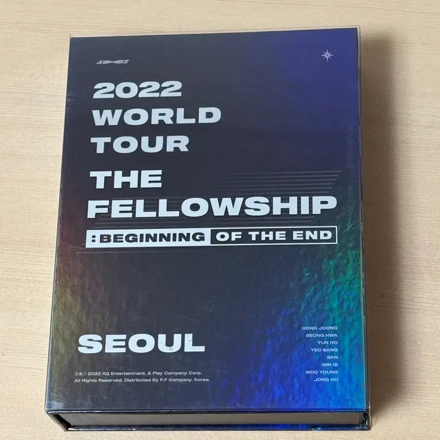 [BUNJANG] Ateez 2022 Concert DVD / Ateez 에이티즈 2022 콘서트 dvd
