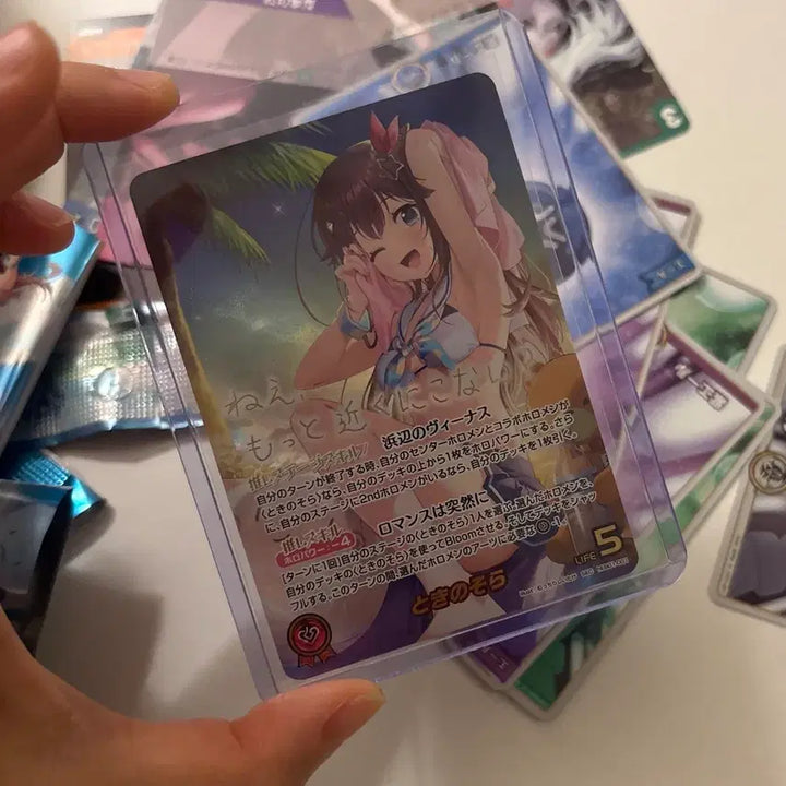 [BUNJANG] Hololive OCG Tokino Sora SEC (Parallel) Trading Card / 홀로라이브 OCG 토키노 소라 SEC (패러렐) hEB01-001