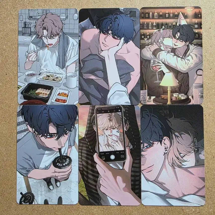 [BUNJANG] BE:ON Sketch 2nd Batch Bundle Set Photocard (6 types) / 비온 스케치 2차 방포 포토카드 6종 일괄