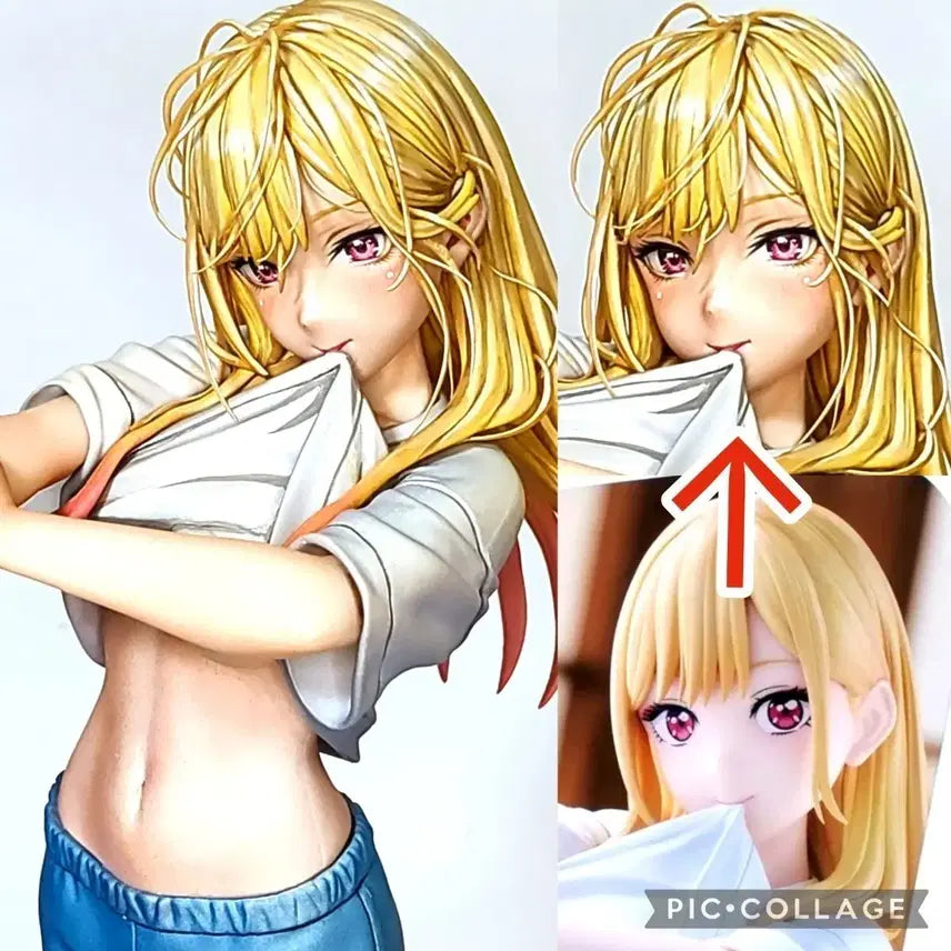[BUNJANG] Tentai Kitaagawa Marin Repaint Figure / 테니톨 키타가와 마린 리페인트