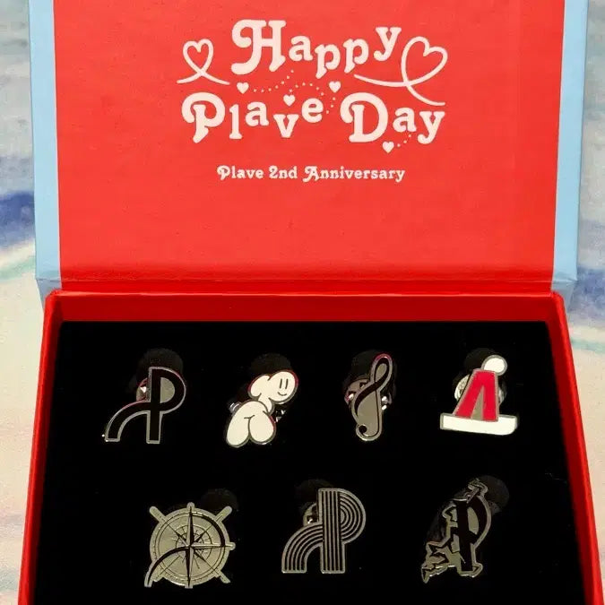 [BUNJANG] PLAVE 2nd Anniversary Badge Set / [원가양도] 해피플레이브데이 배지 세트