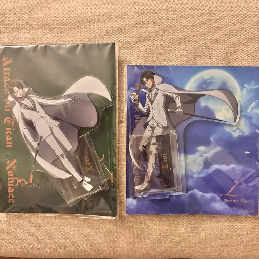 [BUNJANG] Attack on Titan Robinace Phantom Acrylic Stand (2 Types) / 진격의거인 노비에이스 괴도 아크릴 (2종)