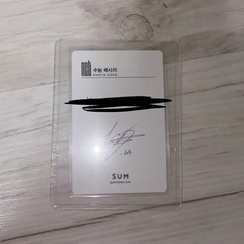 [BUNJANG] NCT Haechan Support Photocard / nct 엔시티 드림 127 해찬 수능 응원 포카 판매 양도