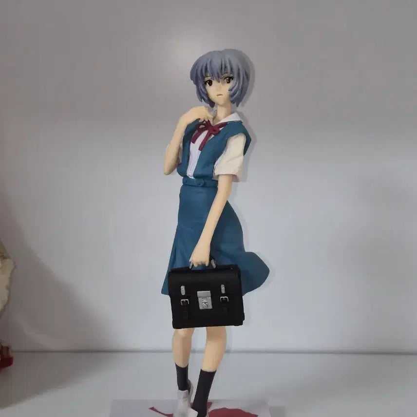 [BUNJANG] Evangelion Ayanaami Rei School Uniform Classic Figure / 에반게리온 아야나미 레이 교복 고전 피규어
