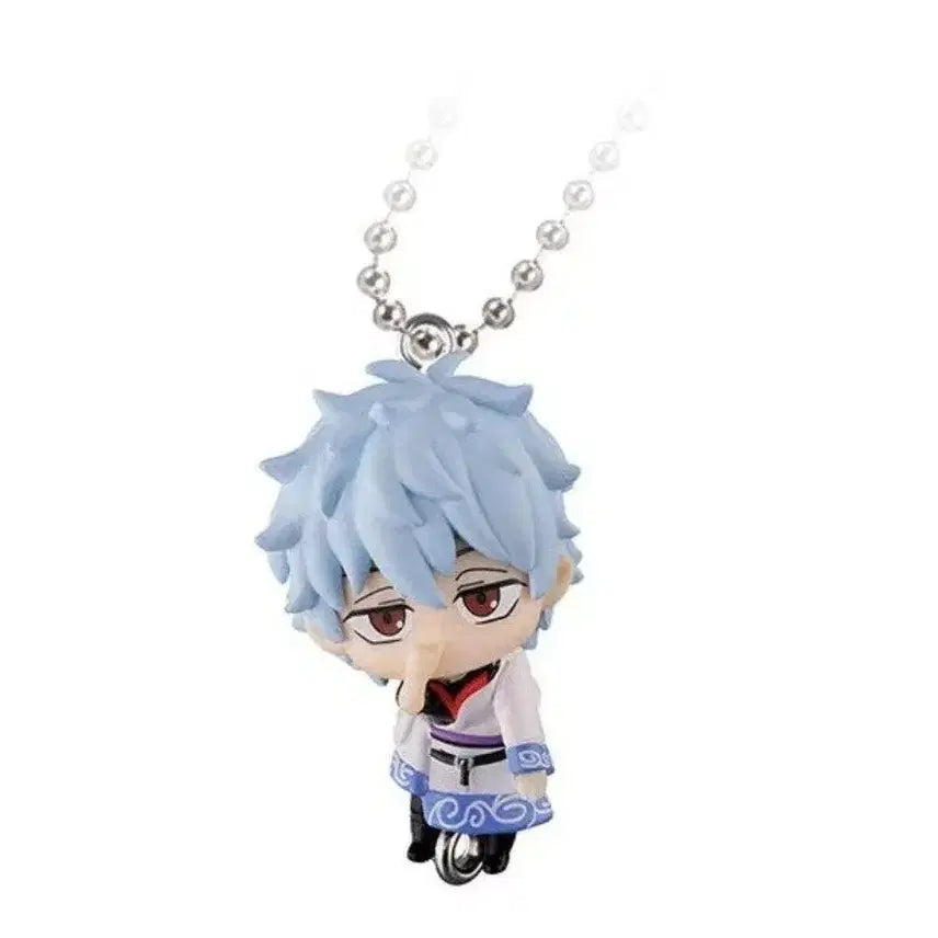 [BUNJANG] Gintama Gachapon Gintoki Keychain / 미개봉) 은혼 대롱 긴토키 가챠