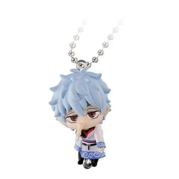 [BUNJANG] Gintama Gachapon Gintoki Keychain / 미개봉) 은혼 대롱 긴토키 가챠