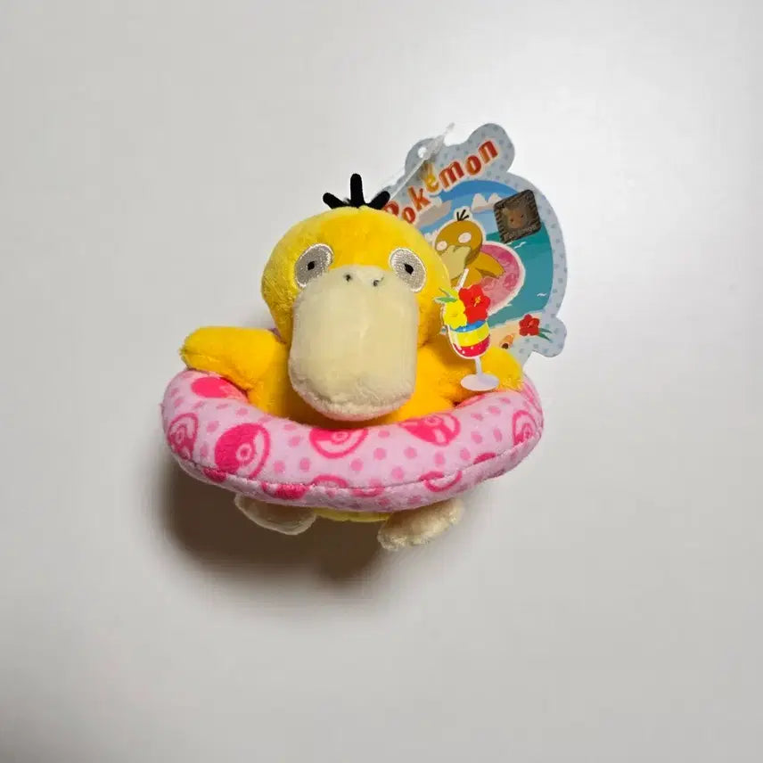 [BUNJANG] Pokemon Pop-up Starlight Paradise Psyduck Tube Keyring Plush / 포켓몬팝업 별빛낙원 고라파덕 튜브키링 인형 미사용 새제품 판매