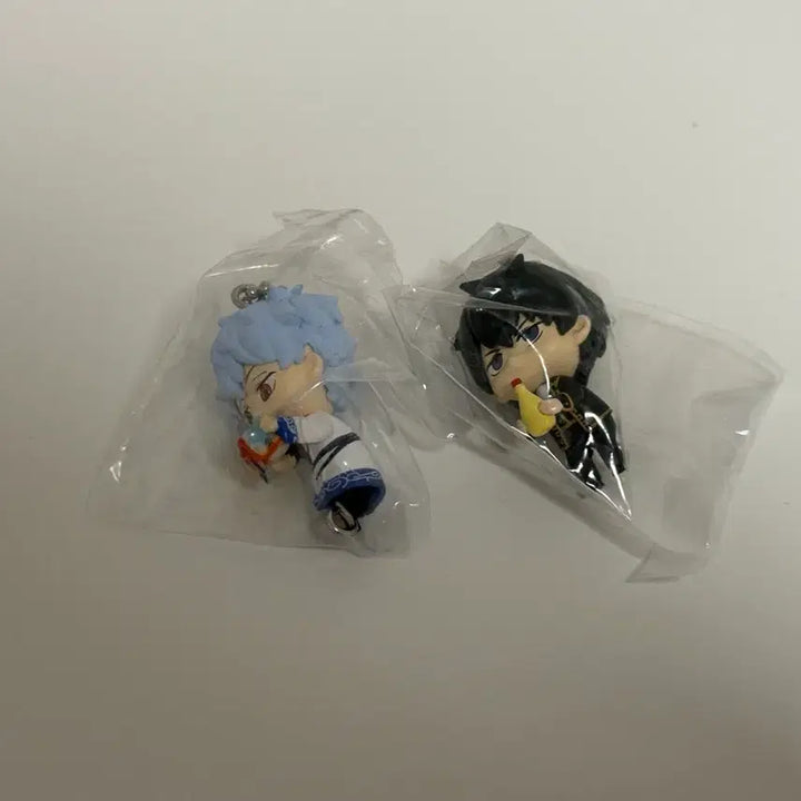 [BUNJANG] Gintama Connecting Tube Mascot Keychain Gintoki Hijikata Gacha Sealed Bundle Set / 은혼 연결 대롱 마스코트 키링 긴토키 히지카타 가챠 미개봉 일괄
