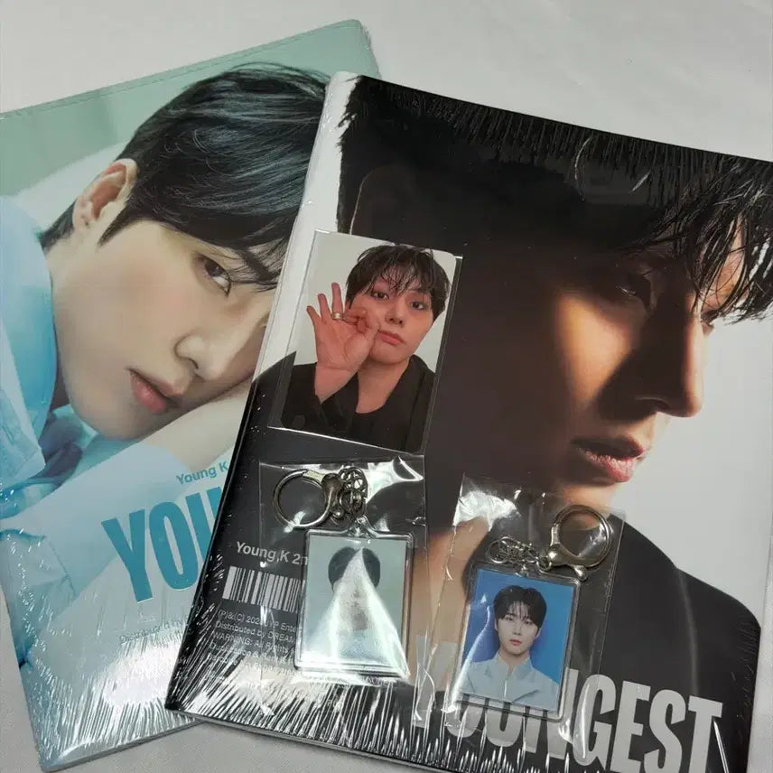 [BUNJANG] Young K Solo Album Photocard Keyring / 영케이 솔로앨범 Youngest 1세트 원가이하 양도 (특전포카 포함)