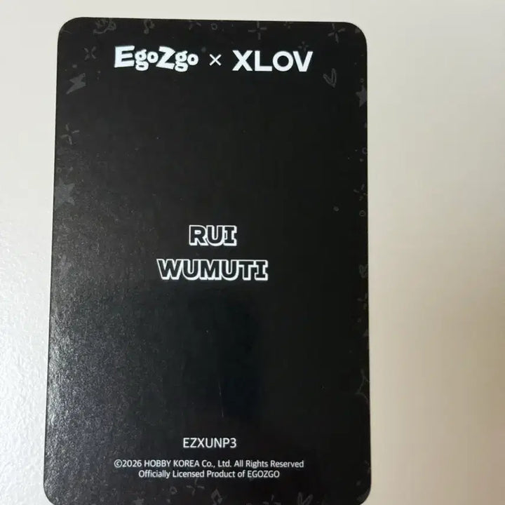 [BUNJANG] Xlov Igijigo Umuti&amp;Rui Barbies Photocard / 엑스러브 Xlov 이고지고 우무티 루이 바비즈 포토카드