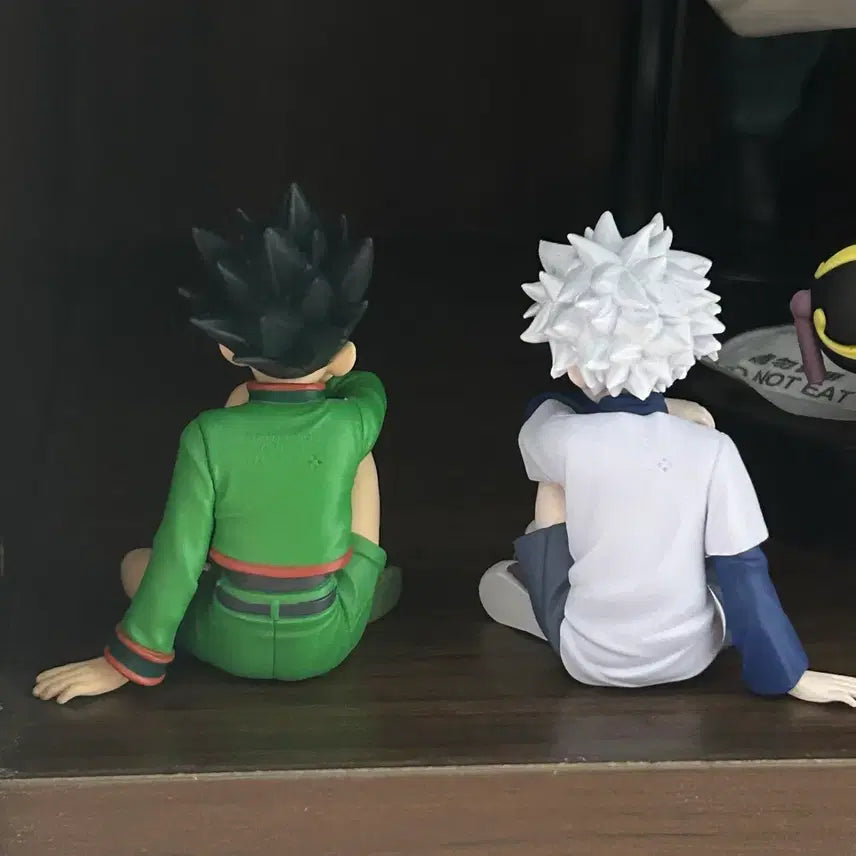 [BUNJANG] Hunter x Hunter Gon &amp; Killua Suwarasetai Gacha Figures Bundle Set / 일괄 // 헌터헌터 곤 키르아 스와라세타이 가챠 피규어