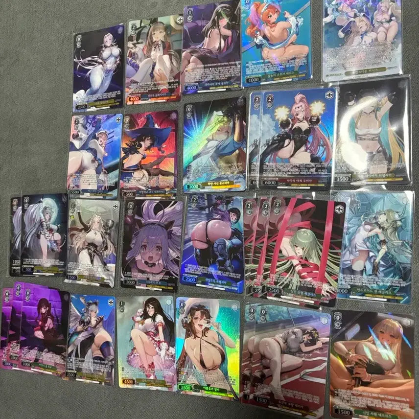 [BUNJANG] Weiss Schwarz Brown Dust 2 SR, RRR, PR Card Bundle Set / 바이스슈발츠 브라운더스트2 sr 1성 29장 + rrr 4장 + pr 2장 일괄