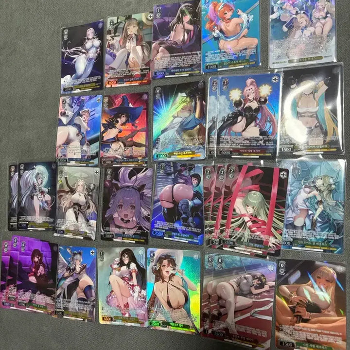 [BUNJANG] Weiss Schwarz Brown Dust 2 SR, RRR, PR Card Bundle Set / 바이스슈발츠 브라운더스트2 sr 1성 29장 + rrr 4장 + pr 2장 일괄