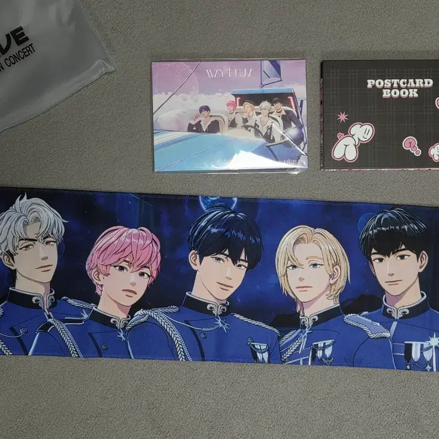 [BUNJANG] Plave Slogan + Postcard Book Set / 플레이브 슬로건+엽서북