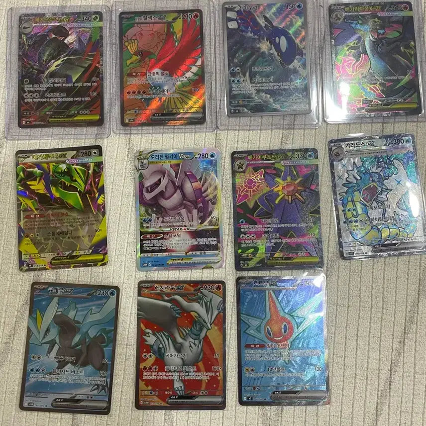 [BUNJANG] Pokemon Cards SAR Assorted Set / 포켓몬 카드 sar등 메가레쿠자