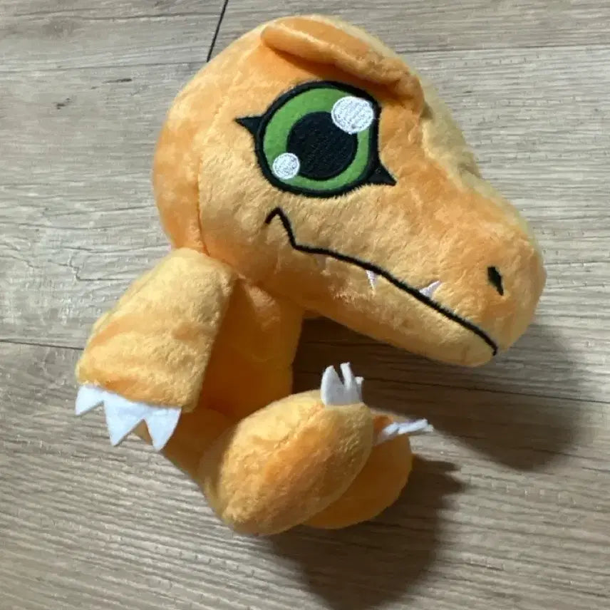 [BUNJANG] Agumon Plush Toy / 디지몬 아구몬 인형