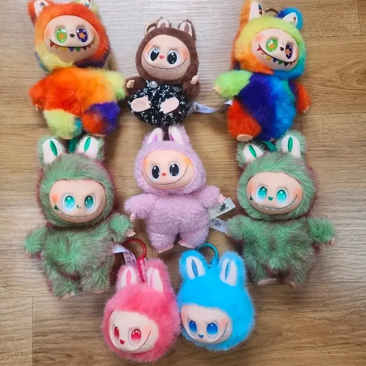 [BUNJANG] Labubu Doll 8-Piece Bundle Set / 라부부 인형 8종 일괄