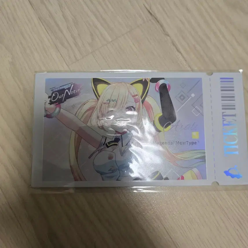[BUNJANG] BanG Dream! Hour Notes Arare Acrylic Ticket / 서코 뱅드림 아워노츠 아라레 아크릴티켓