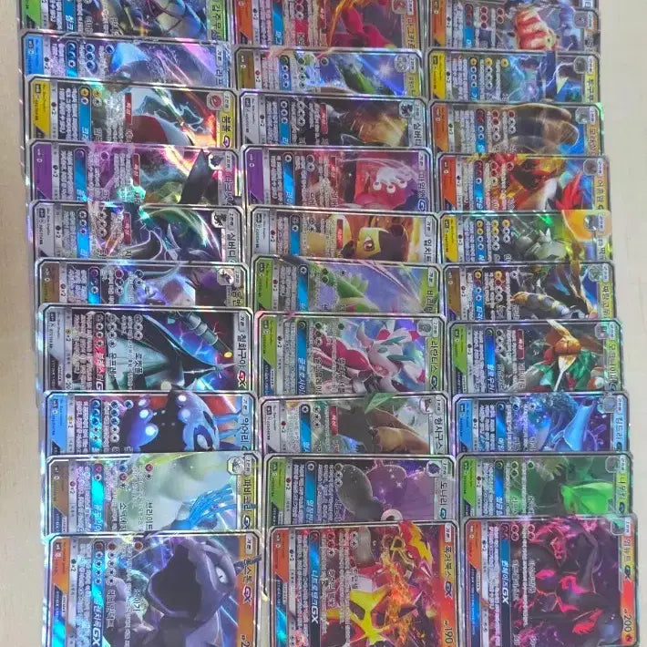 [BUNJANG] Vintage Pokemon GX Card Bundle Set (40 Cards) / 고전 GX 40장 일괄판매(중복X)
