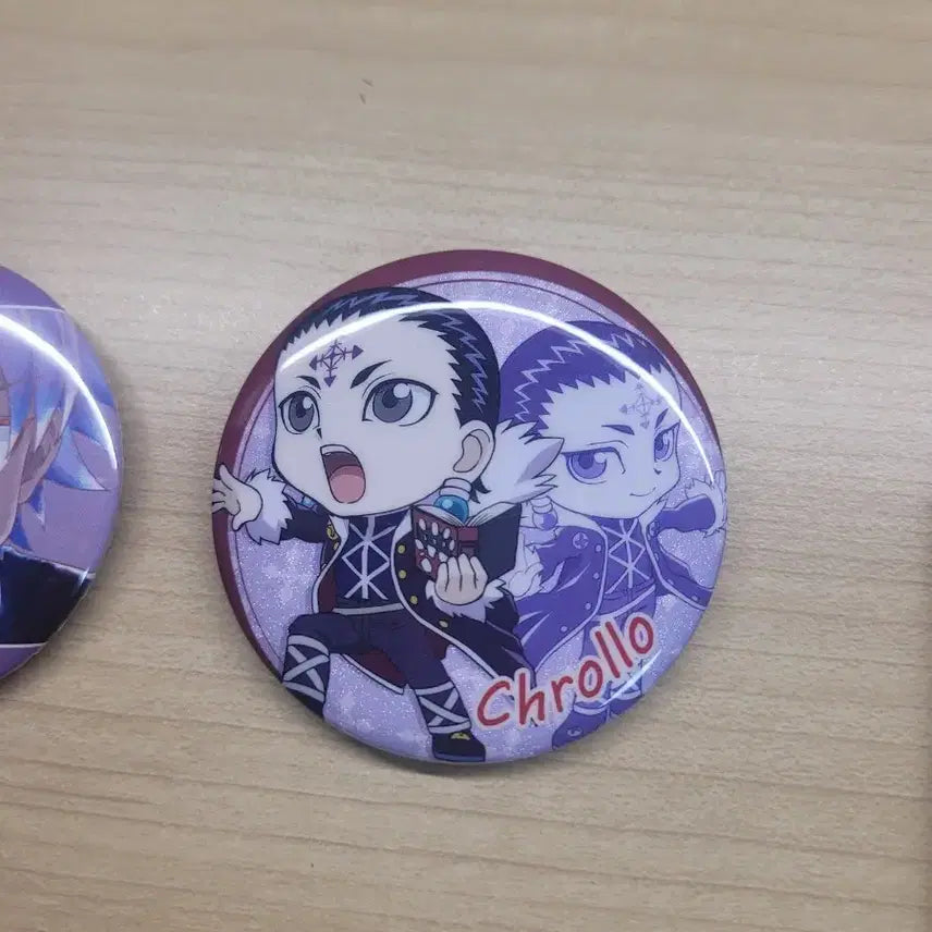 [BUNJANG] Hunter x Hunter Chrollo Lucilfer Can Badge / 헌터헌터 클로로 루실후르 캔뱃지