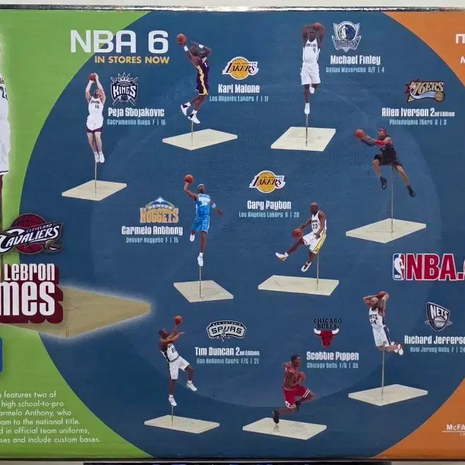 [BUNJANG] Mcfarlane NBA Carmelo Anthony &amp; LeBron James Figure / 맥팔레인 NBA 카멜로 앤써니 &amp; 르브론 제임스 피규어