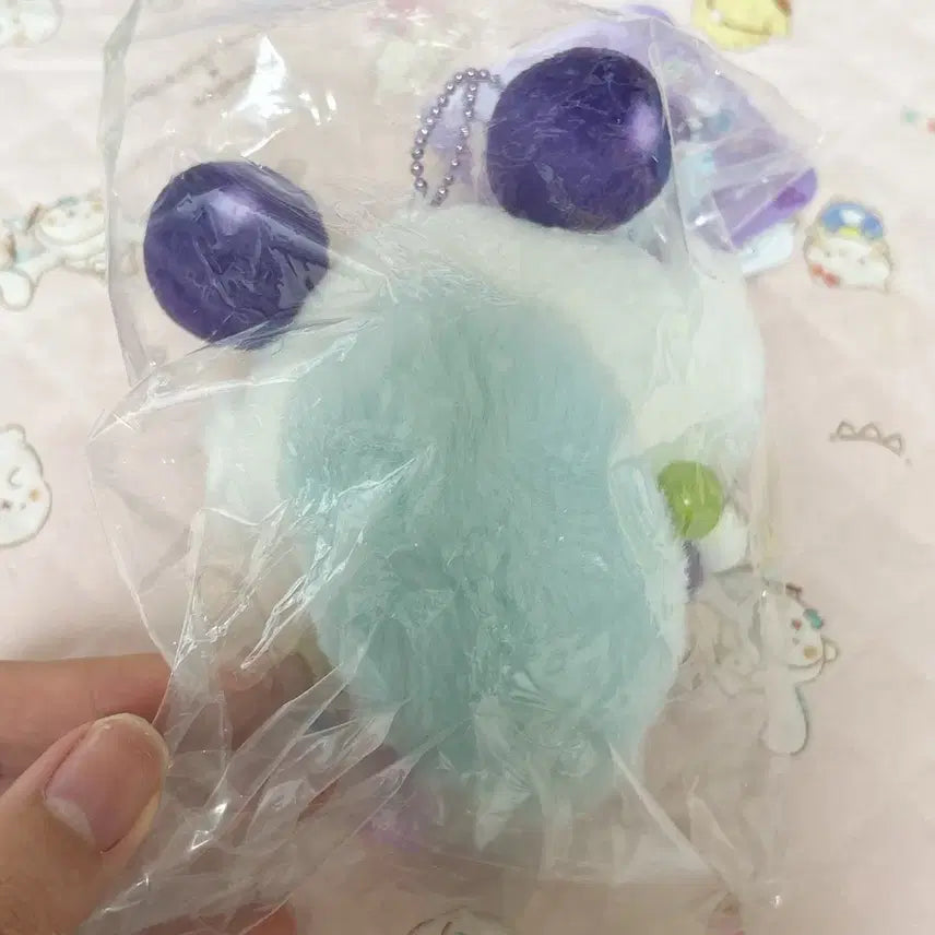 [BUNJANG] Chiikawa Fruit Series Grape Momonga Plush Keychain / 치이카와 과일 시리즈 포도 모몽가 인형 키링 새상품