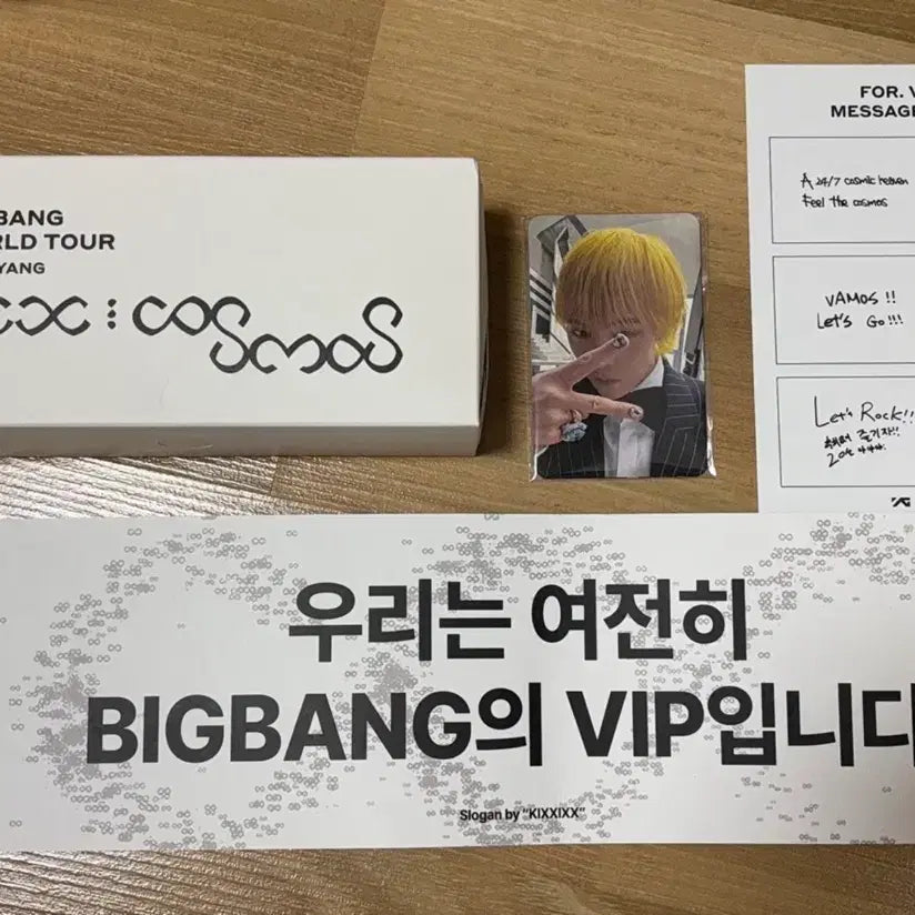 [BUNJANG] BIGBANG Membership Seungyoon Slow Gun Photocard Card Message / 빅뱅 멤버쉽 양산 포카 슬로컨 카드메세지