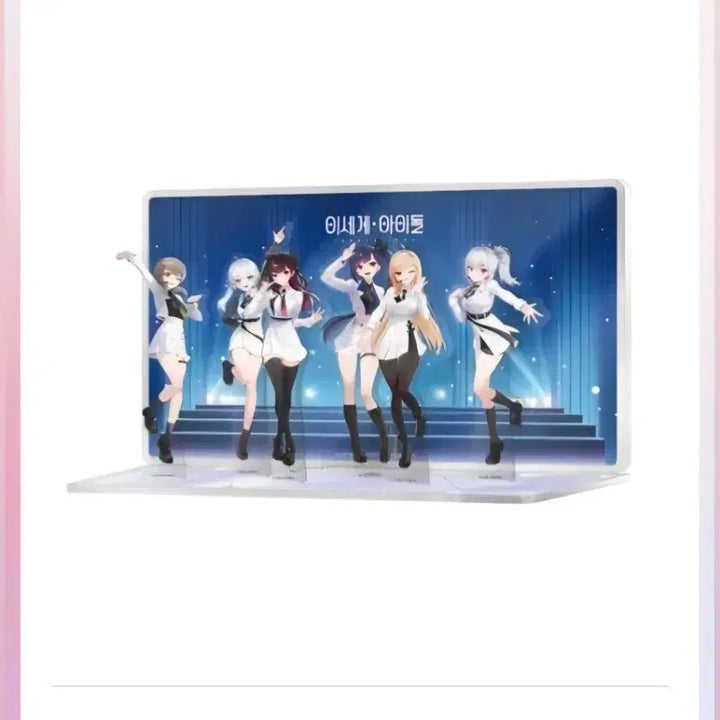 [BUNJANG] WoW ARCADIA Acrylic Diorama / 이세계아이돌 아크릴 디오라마