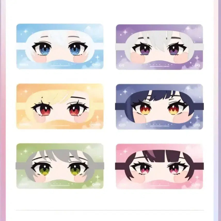 [BUNJANG] Isekai Idol Sleep Mask / 이세계아아돌 수면 안대