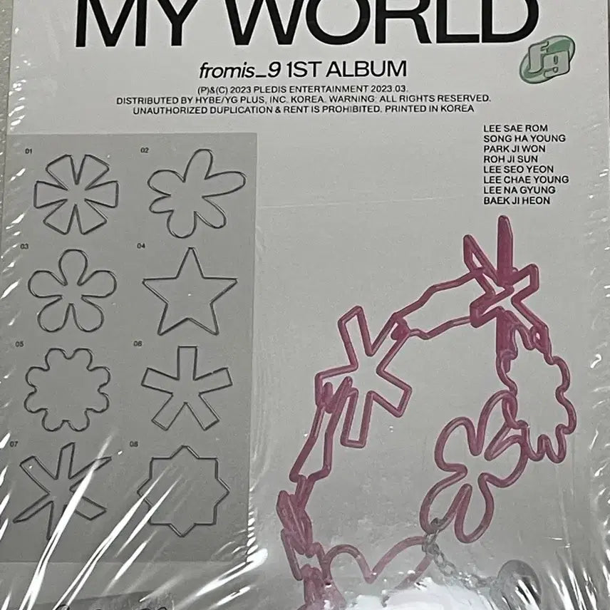 [BUNJANG] fromis_9 1st Album UNLOCK MY WORLD / 프로미스나인 1집 앨범 UNLOCK MY WORLD