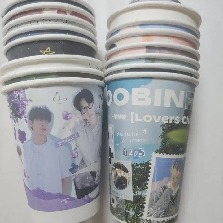 [BUNJANG] TXT Soobin Birthday Cafe Cup Set / 투모로우바이투게더 수빈 생카컵세트