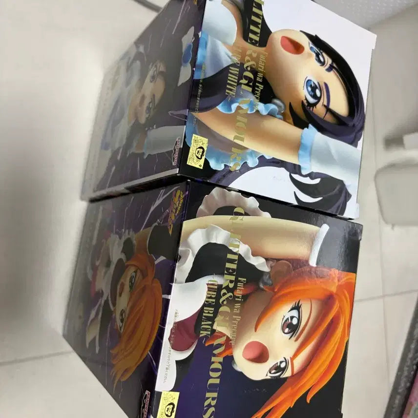 [BUNJANG] Pretty Cure Cure Black Cure White Figure Bundle Set (Sealed) / 프리큐어 큐어블랙 큐어화이트 피규어 미개봉 새상품 일괄 G&amp;G