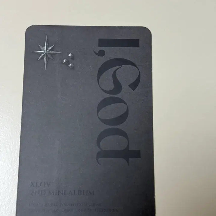 [BUNJANG] Xlov IGod Haru Album Photocard / 엑스러브 Xlov 아이갓 IGod 하루 앨범 포카