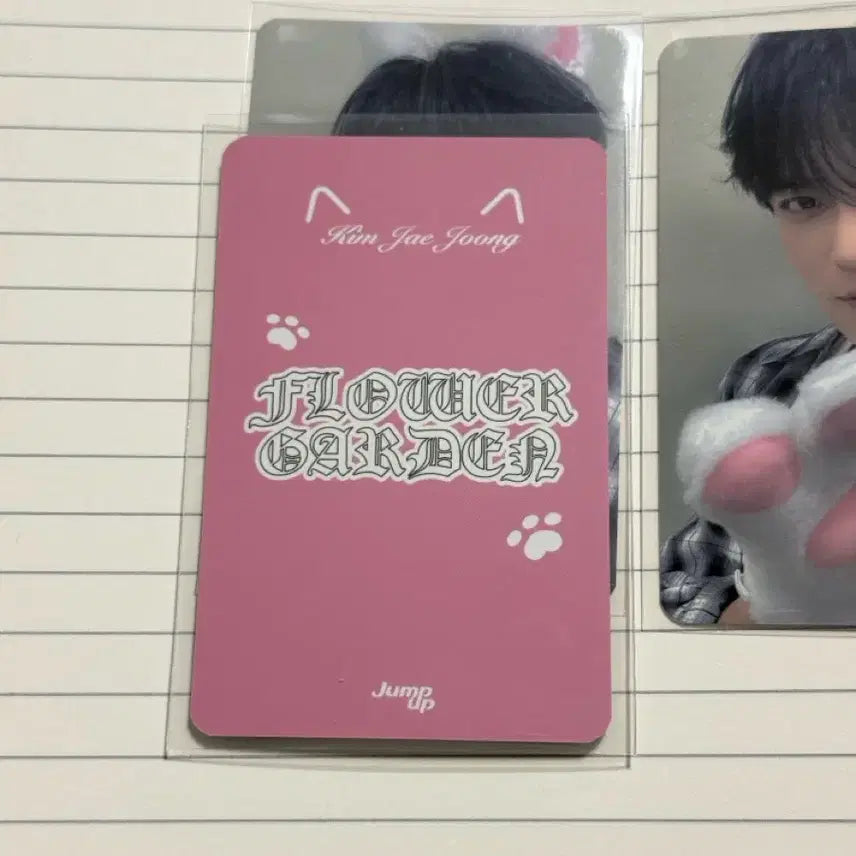 [BUNJANG] Kim Jaejoong Flower Garden Cat Photocard Bundle Set / 김재중 플라워가든 고양이 포카 일괄