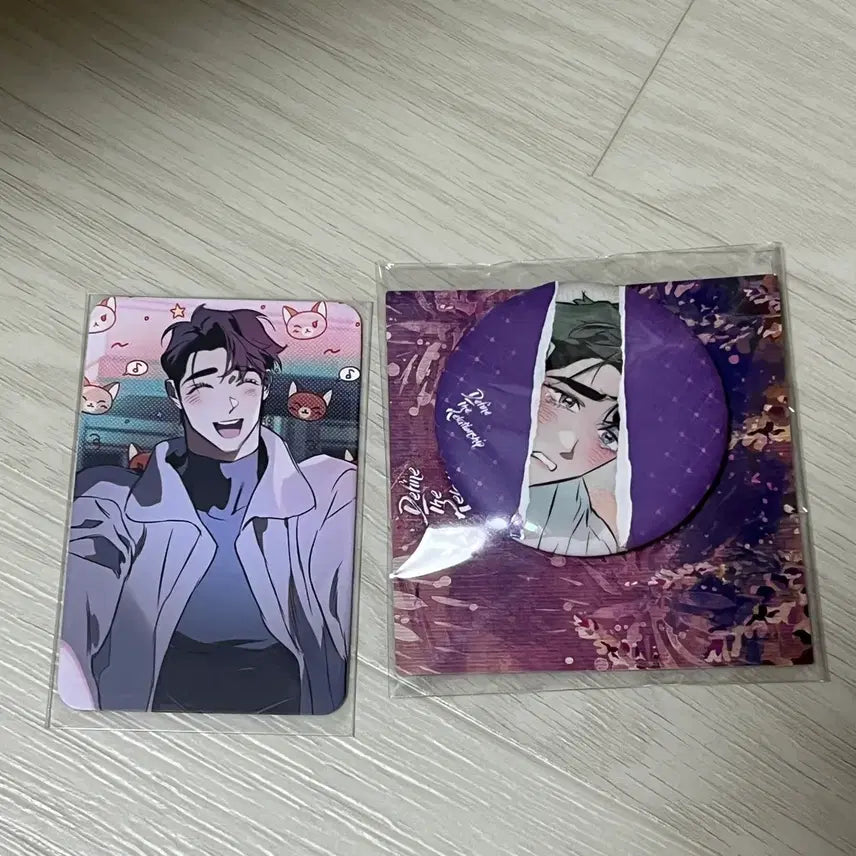 [BUNJANG] DTR Tunick Ash Badge Visit Photocard Bundle Set / 디티알 투니크 애쉬 뱃지 방문 포카 일괄 판매
