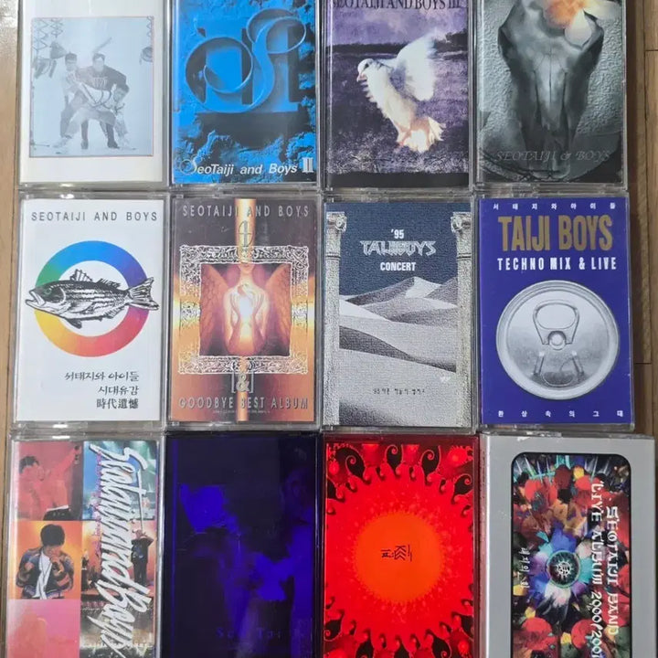 [BUNJANG] Seo Taiji and Boys Cassette Tape Album Bundle Set / 서태지와 아이들 카세트 테이프 앨범 일괄