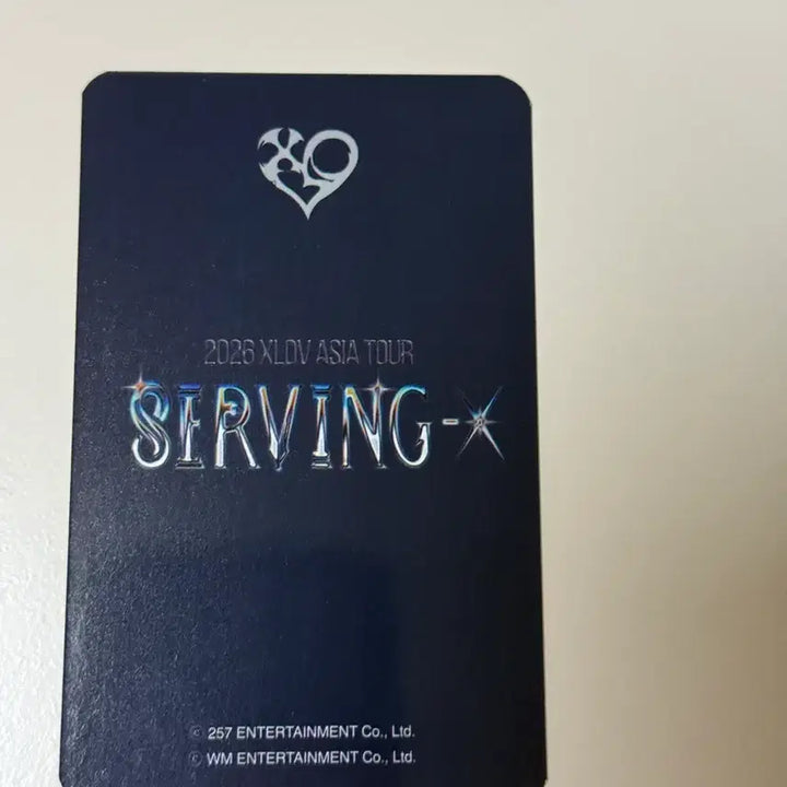 [BUNJANG] Xlov Seoul Concert Entrance Photocard Louis / 엑스러브 Xlov 서울콘 입장포카 루이