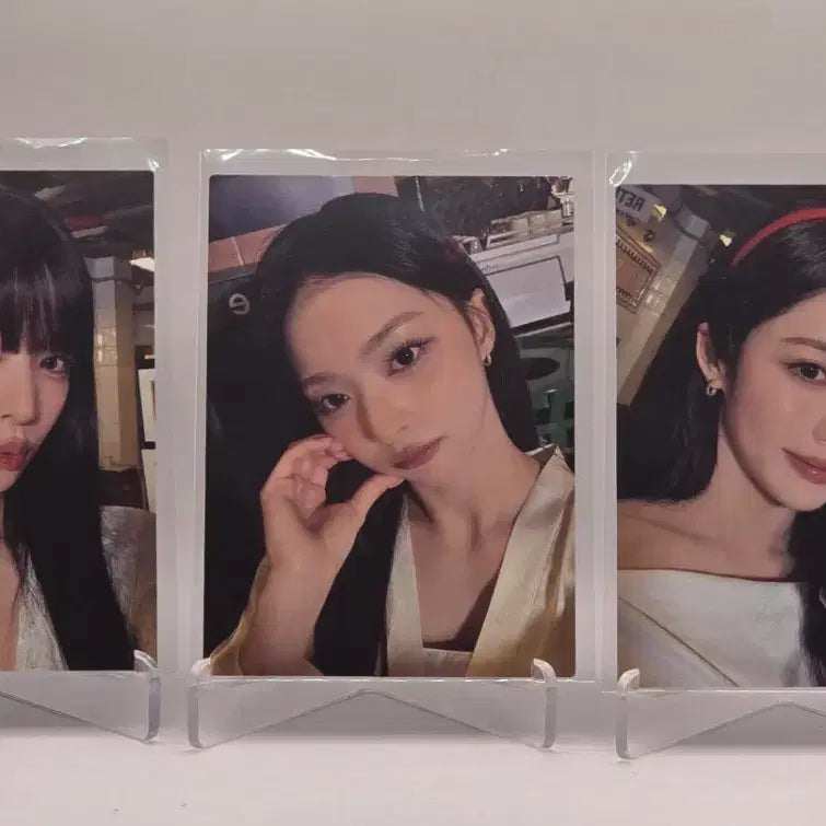 [BUNJANG] fromis_9 Tereca Promo Card Set (3 Types) / 테레카 프로미스나인 프로모 카드(채영, 나경, 지원) 3종세트