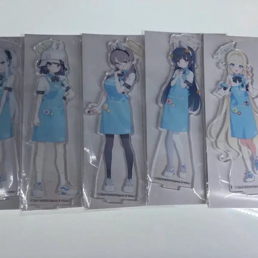 [BUNJANG] Blue Archive Lawson Collaboration Vol. 1 SRT Acrylic Standee Set (5 Types) / 블루아카이브 로손 콜라보1탄 SRT 아크릴 5종 일괄