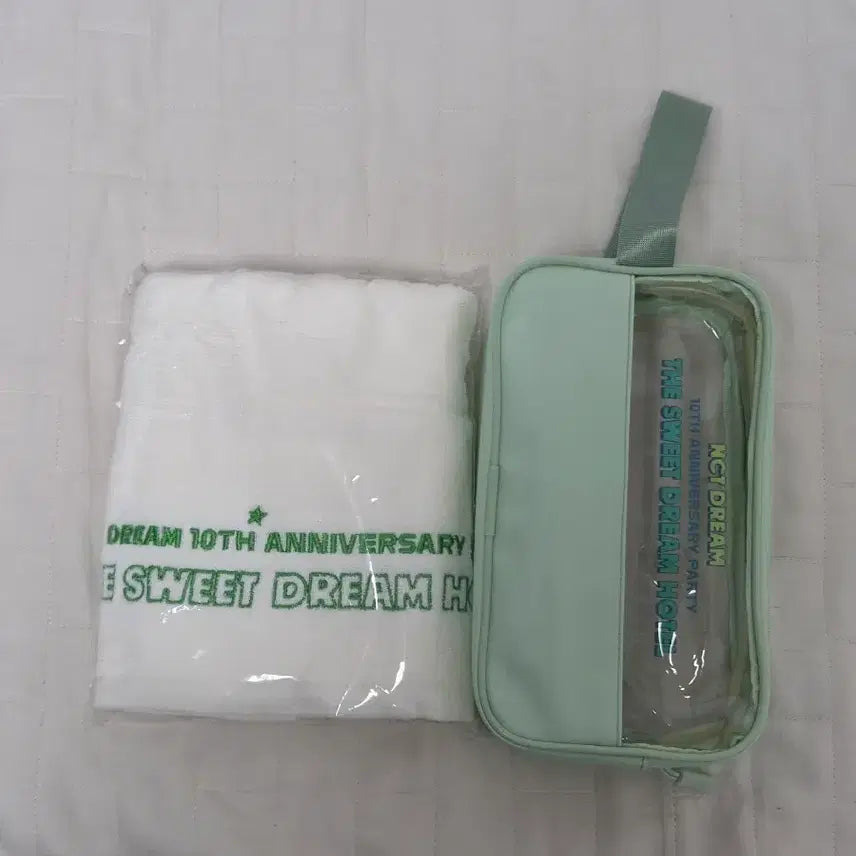 [BUNJANG] NCT DREAM Fanmeeting Gift Pouch &amp; Towel / (포카O) 엔시티드림 팬미팅 막콘 23일 입장 선물 기프트 런쥔 해찬 재민 천러 지성