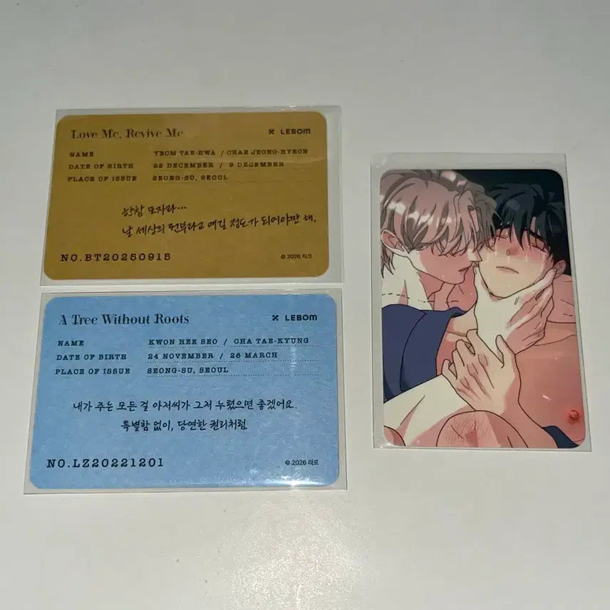 [BUNJANG] LE SSERAFIM Salond Lebon Rootless Tree Photocard Bundle Set / 레봄 살롱 드 르봉 낭만묵시록, 뿌리없는 나무 특전 포토카드 포카 일괄 양도