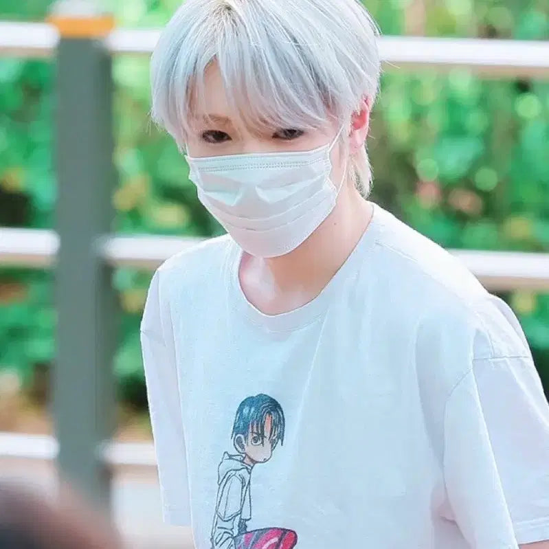 [BUNJANG] NCT WISH Surf T-Shirt (Riku - M) / 엔시티위시 서프 티셔츠(리쿠 - M)