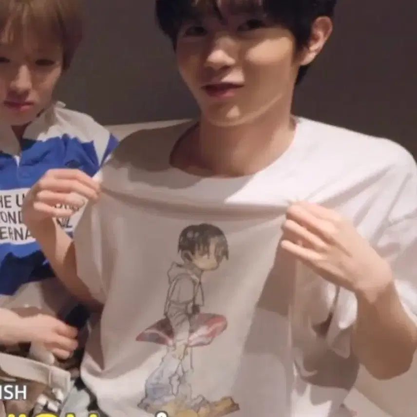 [BUNJANG] NCT WISH Surf T-Shirt (Riku - M) / 엔시티위시 서프 티셔츠(리쿠 - M)