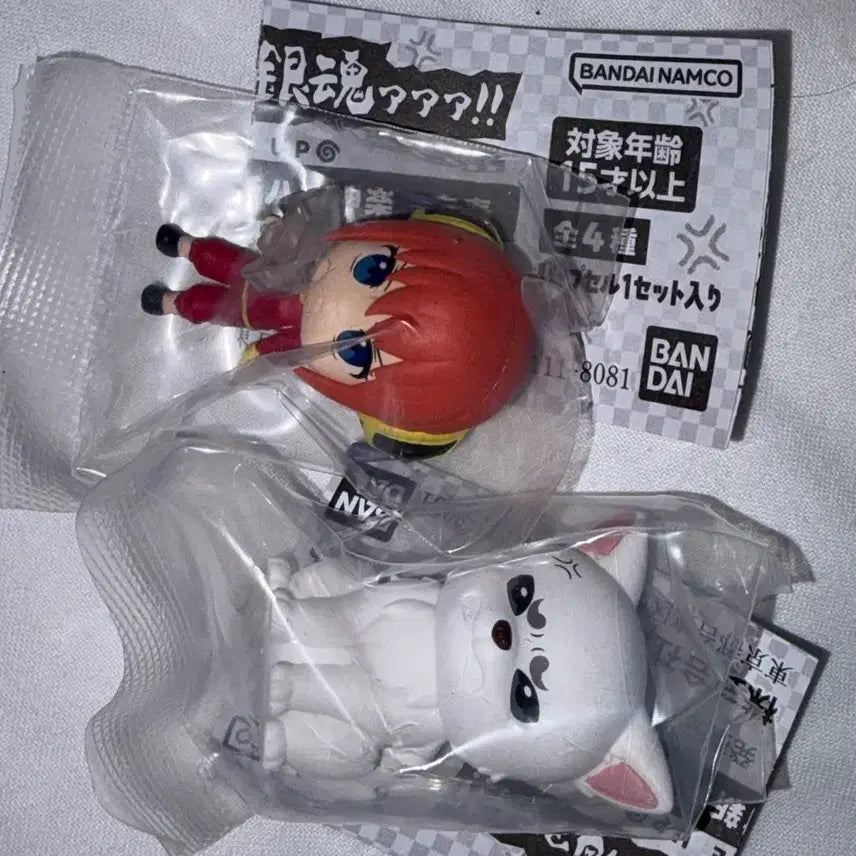 [BUNJANG] Gintama Kagura Okotta Gacha Figure Set / 은혼 피규어 사다하루 카구라 오콧타 가챠