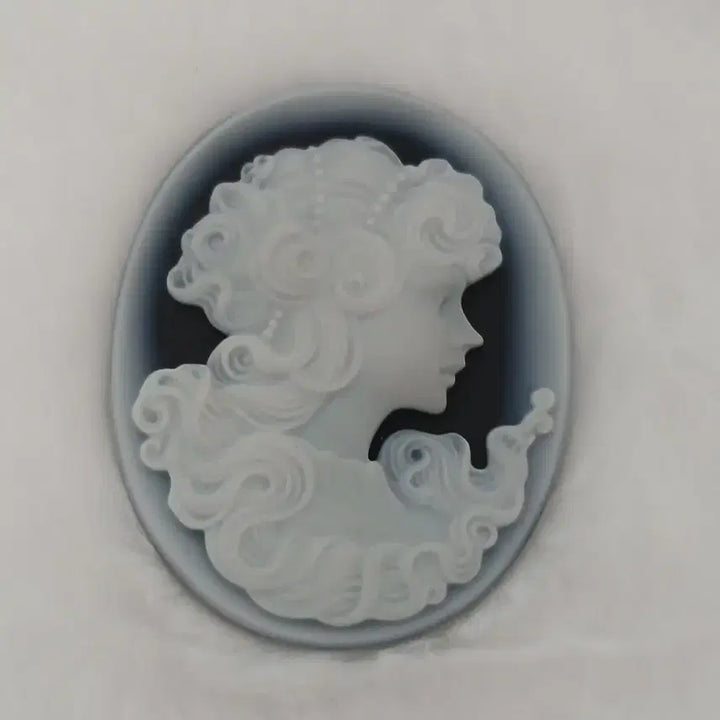 [BUNJANG] Agate Cameo Loose Stone / 아게이트 까메오 나석