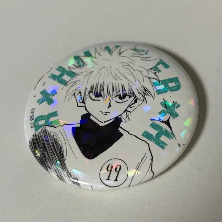 [BUNJANG] Hunter x Hunter All-Star Can Badge Vol. 1 Killua Zoldyck Shueisha Jump Shop / 헌터x헌터 올스타 캔뱃지 1탄 키르아 조르딕 슈에이샤 점프샵